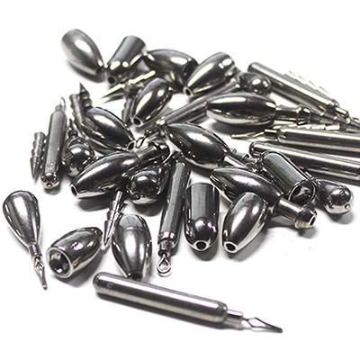 Non-Standard tungsten fishing weights & sinkers wholesale