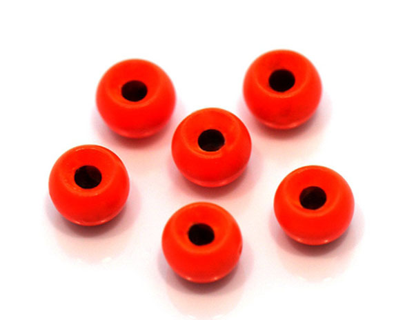 Fluo color fly tying tungsten beads Tungsten Cyclops Beads Colorful Wholesale on sales