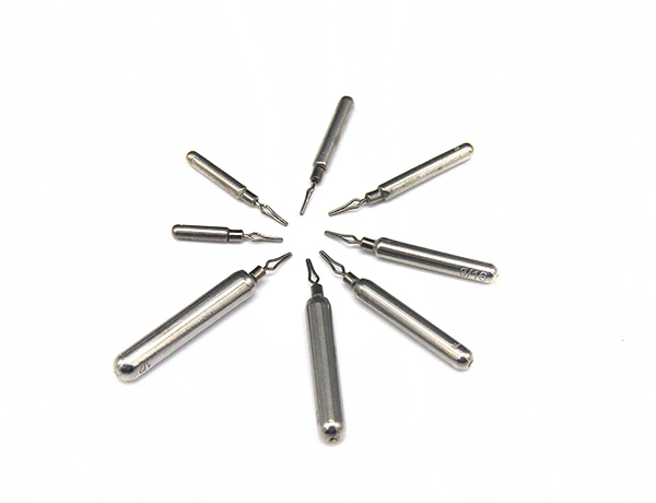 Tungsten Skinny Drop Shot Weights  blister card packeg