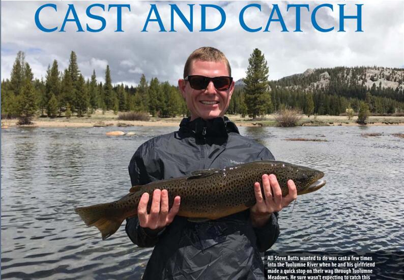 Cast and Catch——A Quick Tuolumne Rivers Stopover Leads To Big Brown