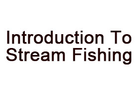 Introduction To Stream Fishing