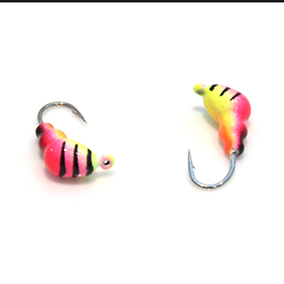 Tungsten ant ice jig bulk package with long shank hook brand hook Japan hook