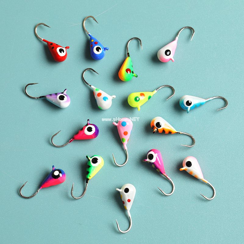 High-Quality Tungsten Ice Fishing Glow Jigs for Panfish Trout and Crappies Fishing Sinkers on sales